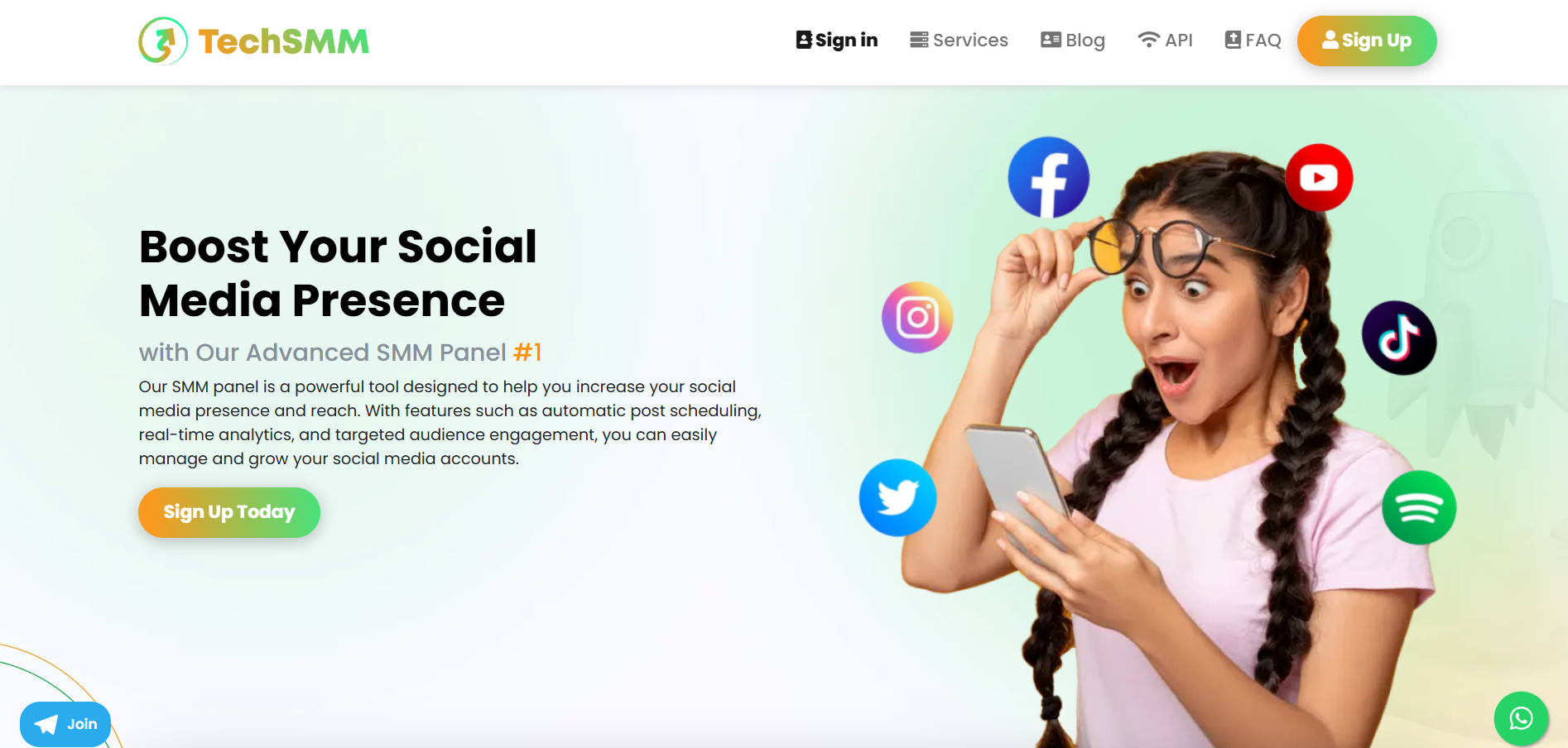 Premium SMM Panel Script with 7 themes